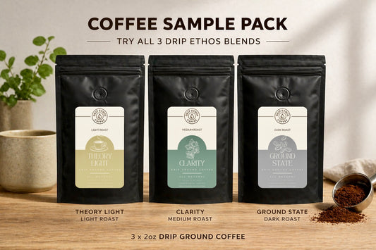Coffee Sample Pack (3 x 2oz) | Try All Drip Ethos Blends